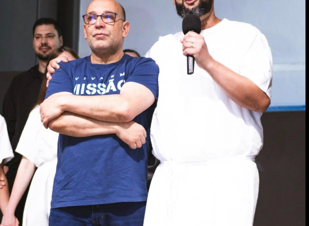 Testemunho no culto de batismo